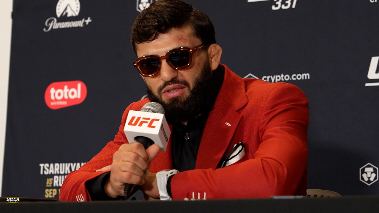 Arman Tsarukyan Praises N3on's Work At UFC 331: 'N3on called for the elbow' | MMA Fighting