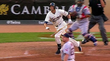 CLE@MIN: Colabello singles home Morneau in the sixth