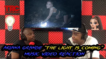 Ariana Grande Feat. Nicki Minaj "The Light Is Coming" Music Video Reaction