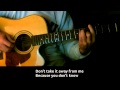 Scorpions - Love of My Life [Karaoke/Guitar Instrumental] Lyrics on Screen HD REQUEST