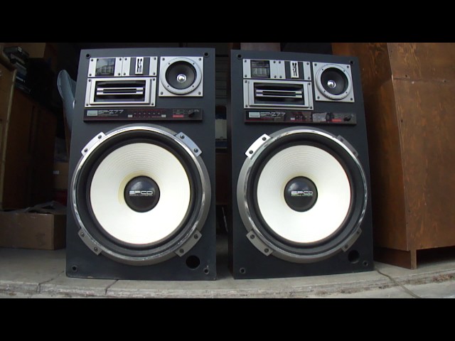 How work Vintage Sansui Z-77 four way speakers - YouTube