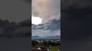 Clouds rolling by in a timelapse of Cape Town's Easter Horizon during the recent storm