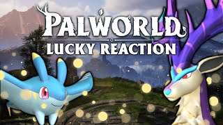 LUCKY CELARAY AND EIKTHYRDEER REACTION!!! (Palworld Lucky Reaction)