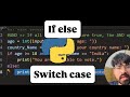 if else, elif and switch decision making statements use in python 