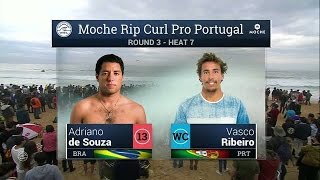 Moche Rip Curl Pro Portugal R3, H7 Recap