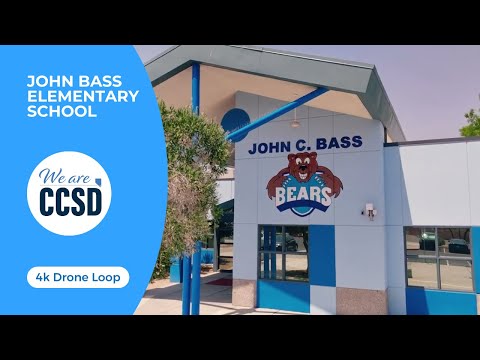 John C. Bass Elementary School - 4k Drone Loop