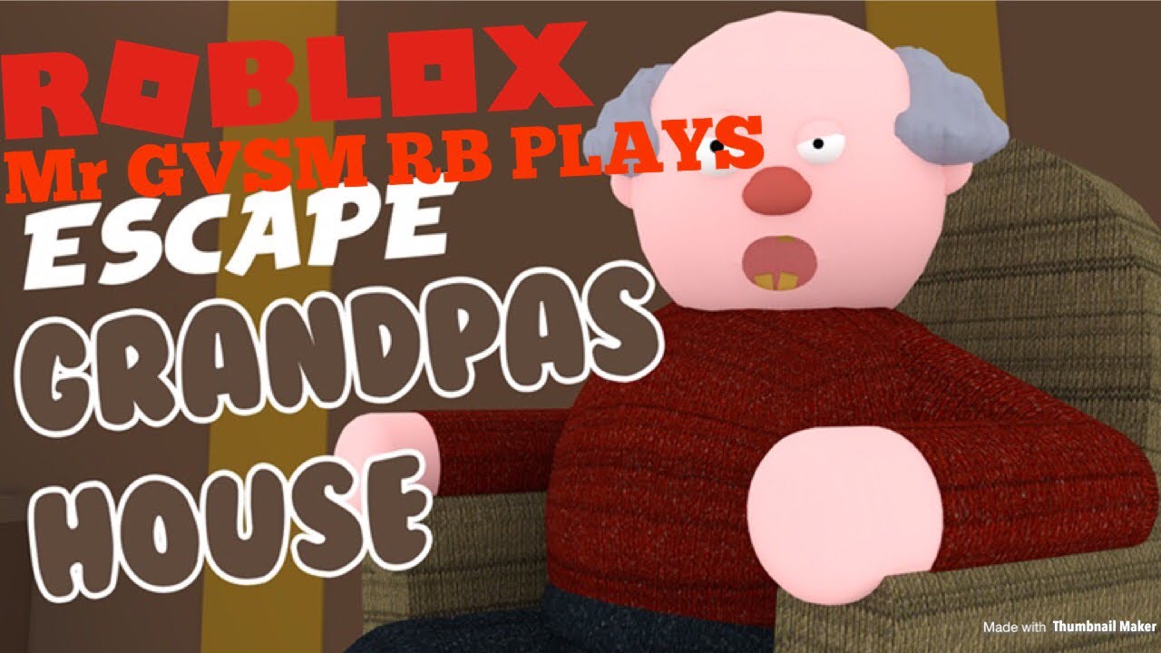Roblox Escape From Grandpa Obby Youtube