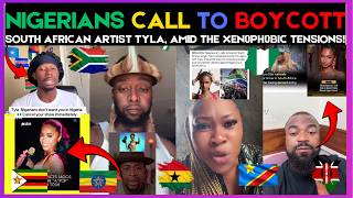 🇿🇦🇳🇬 NIGERIANS CALL TO BOYCOTT SOUTH AFRICAN ARTIST TYLA, AMID THE XEN0PH0BIC TENSIONS | Kamma Dyn