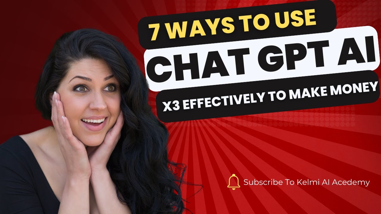 7 Ways to Use Chat GPT AI to Save Time and Earn Money Quickly! - YouTube