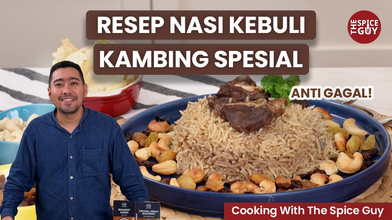Resep Nasi Kebuli Kambing Anti Gagal - Cooking With The Spice Guy