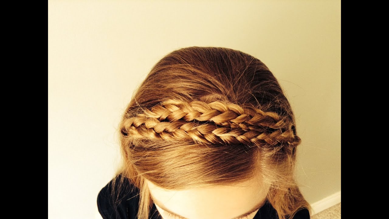 How to create an infinity headband braid YouTube