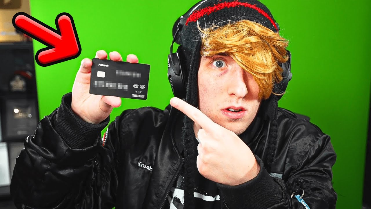 KreekCraft Leaked His Credit Card YouTube kreekcraft-leaked-his-credit-card-youtube