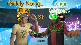 TF2 Mario Strikers Charged: Diddy Kong (Ellis) vs Luigi (Sniper)
TF2 Mario Strikers Charged: Diddy Kong (Ellis) vs Luigi (Sniper) TF2 Mario Strikers Charged: Diddy Kong (Ellis) vs Luigi (Sniper)