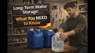 How to Store Water for SHTF (Long-Term Basics That Work)
