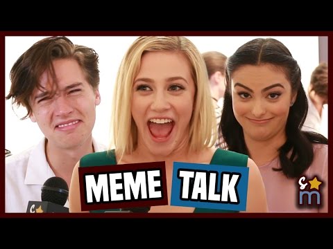 riverdale-cast-react-to-being-memes---cole-sprouse,-lili-reinhart,-camila-mendes-interview-|-so-m