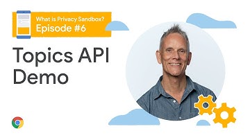Topics API demo and colab walkthrough