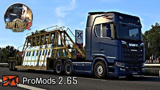 Euro Truck Simulator 2 | Scania S500 | Glass Panels