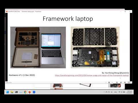 Review of Framework laptop - Hackware v7.1