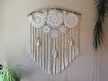 HOW TO CREATE - DOILY & MACRAME WALL HANGING