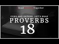 Proverbs 18 Day 18 NASB OneWayGospel ReadProverbsTogether