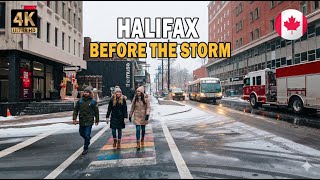 Famous Halifax, Nova Scotia 🇨🇦  4K Snow Day Walking Tour December 2025 | Real City Sounds❄️ Net Worth