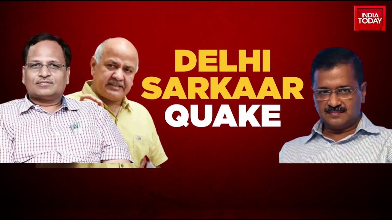 Court Reserves Order On Sisodia’s Bail Plea, AAP Workers Stage Massive Protest