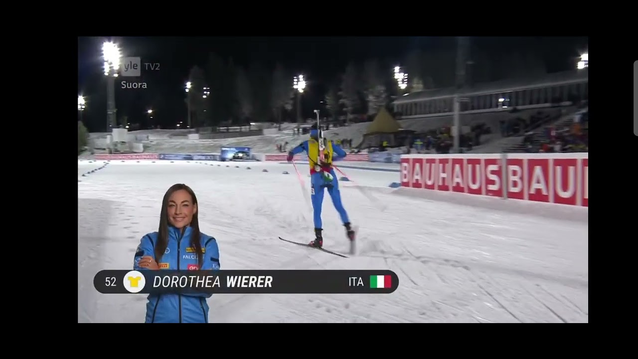 Suvi Minkkiselle ensimmäinen maailmancupin voitto Östersundissa