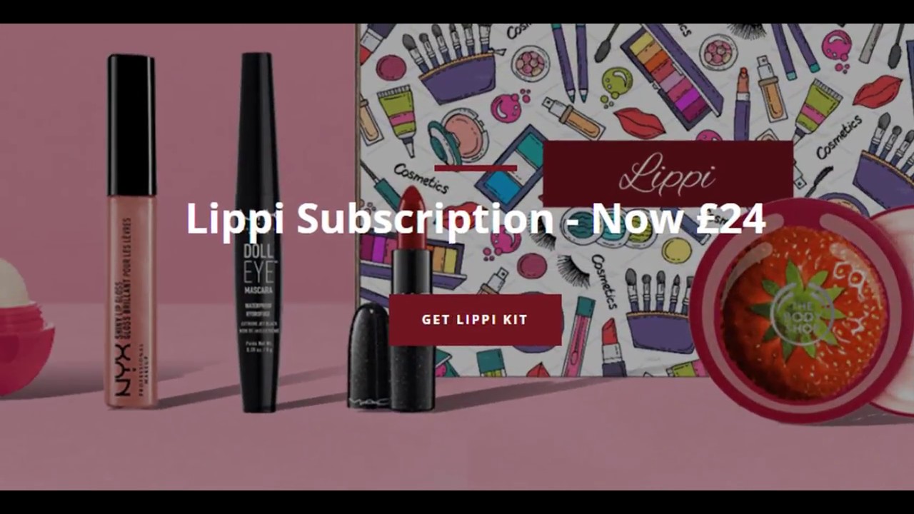 Lipstick Box 💄Lipstick Monthly Subscription Box UK/USA50OFF on lip