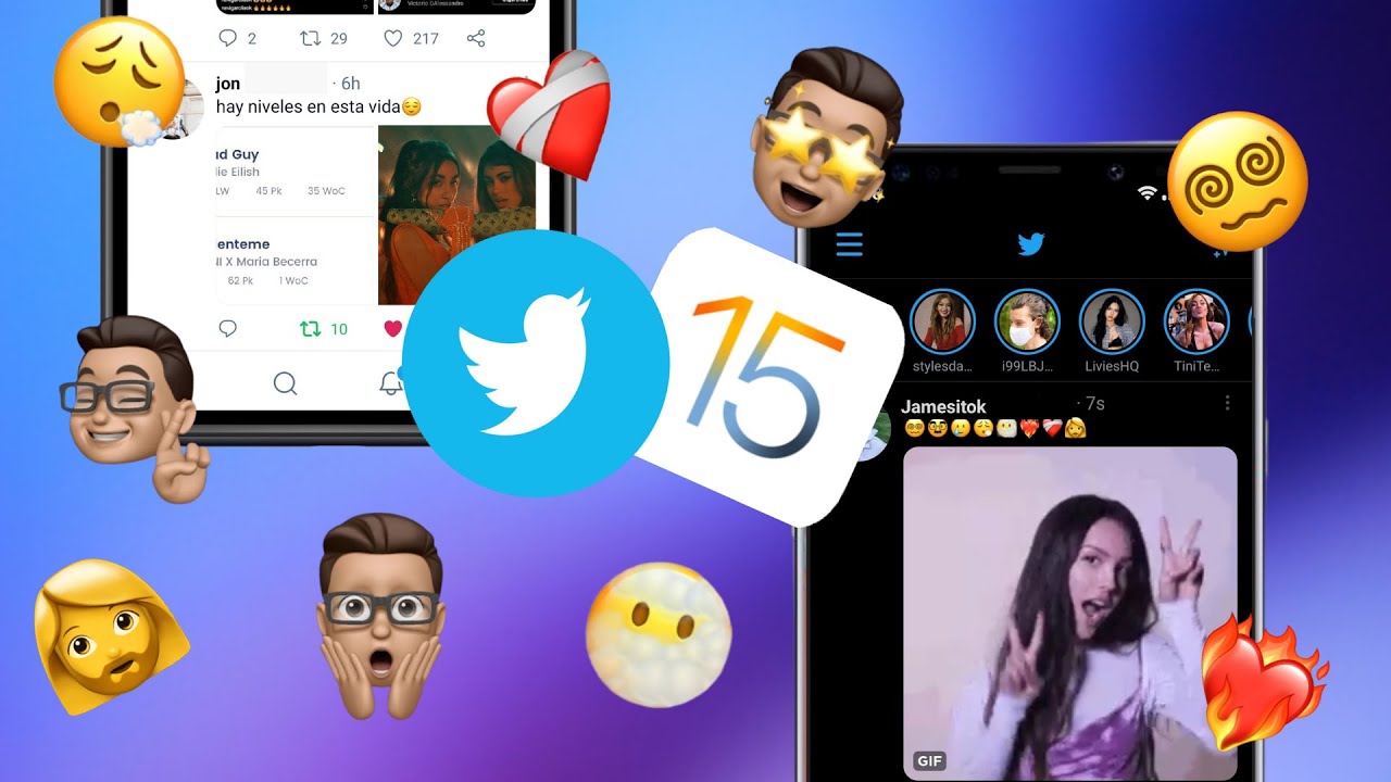 ✅TWITTER ESTILO IPHONE 12 PRO MAX CON NUEVOS EMOJIS IOS 15 EN ANDROID ACTUALIZADO 2021