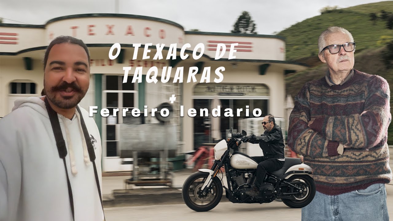 FOTOS NO POSTO TEXACO + VISITA AO FERREIRO LENDÁRIO (4ª Geração!)