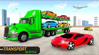 Multi Level Truck Car Transporter Games 2021 - Android Gameplay screenshot 5