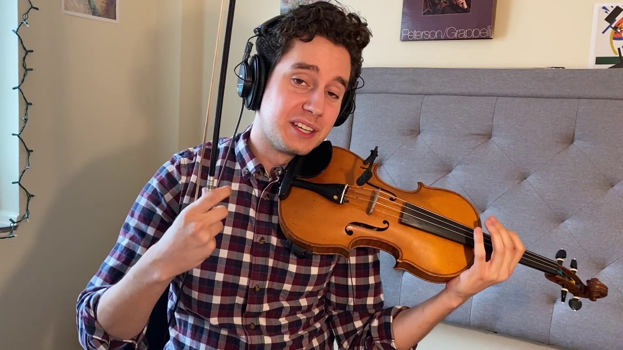 Violin - E Major Two Octave Scale - YouTube