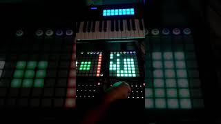 Live Session in the studio with 2 Novation Launch control XL mk2 + 2 Launchpad mk2 + Ableton live