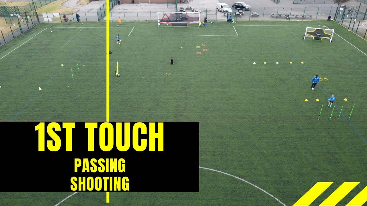Soccer Training Ideas | Improve 1st touch, Passing, Dribbling & Shooting Jogabola Futsal