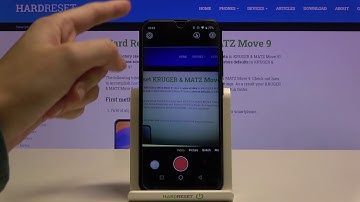 Enable Image Stabilization – KRUGER & MATZ Move 9 and Camera Options