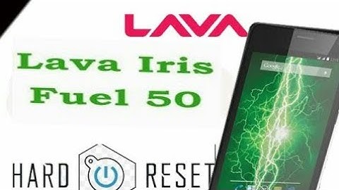 LAVA IRIS 50 HARD RESET | Pattern Unlock