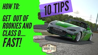 10 BASIC TIPS to help you get out of  iRacing's Rookie Class and Class D..... FAST! screenshot 5
