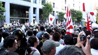 20090815 終戦記念日・右翼団体・在特会抗議・デモ行進10