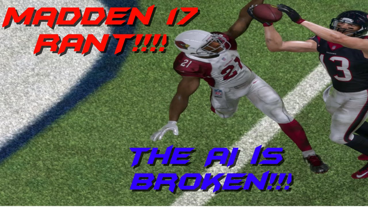Madden 17 RANT!!! The Defensive AI is Broken!!!! Madden 17 Ultimate Team