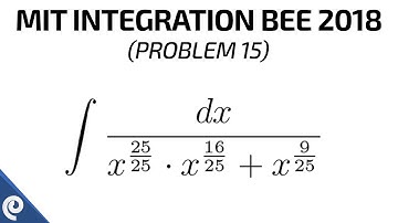 MIT Integration Bee 2018 Qualifying Exam (Problem 15)