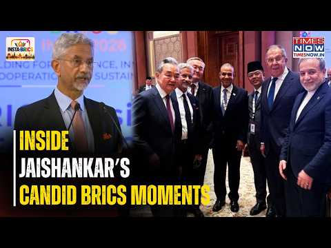 Watch: Inside India’s EAM Jaishankar’s Candid Moments With Foreign Ministers At BRICS In New Delhi