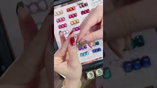 Cat eye nail design idea 1312v