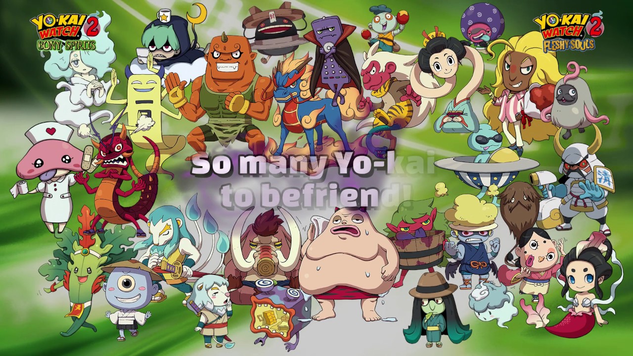 gaming logo Yo-kai Watch 2 Fan Trailer