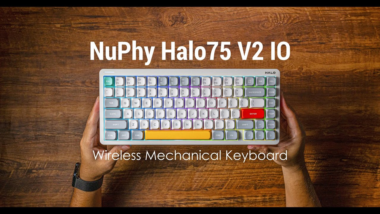 NuPhy Halo75 V2 I0 Series | Red Max Switch ‪@nuphystudio‬ - YouTube