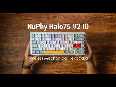 NuPhy Halo75 V2 I0 Series | Red Max Switch ‪@nuphystudio‬ - YouTube