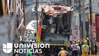 Acusan a 10 personas de homicidio doloso por el colapso de la línea 12 del metro en Ciudad de México