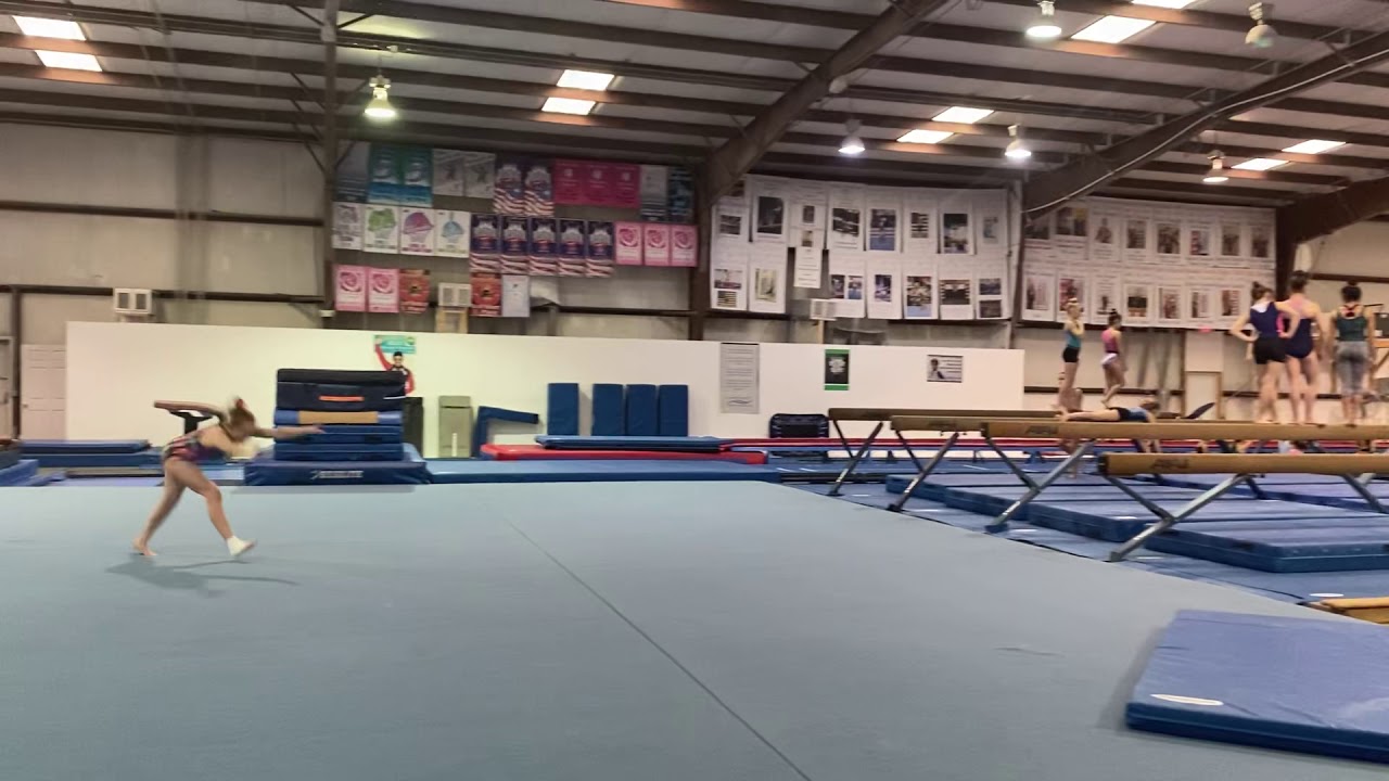 Whitney Parziale Floor Tumbling Level 10 Gymnastics YouTube