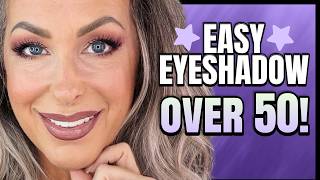 Soft Mauve Eyeshadow For Beginners | Makeup Tutorial 50+