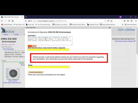 How To Create an Annotation in Arctos