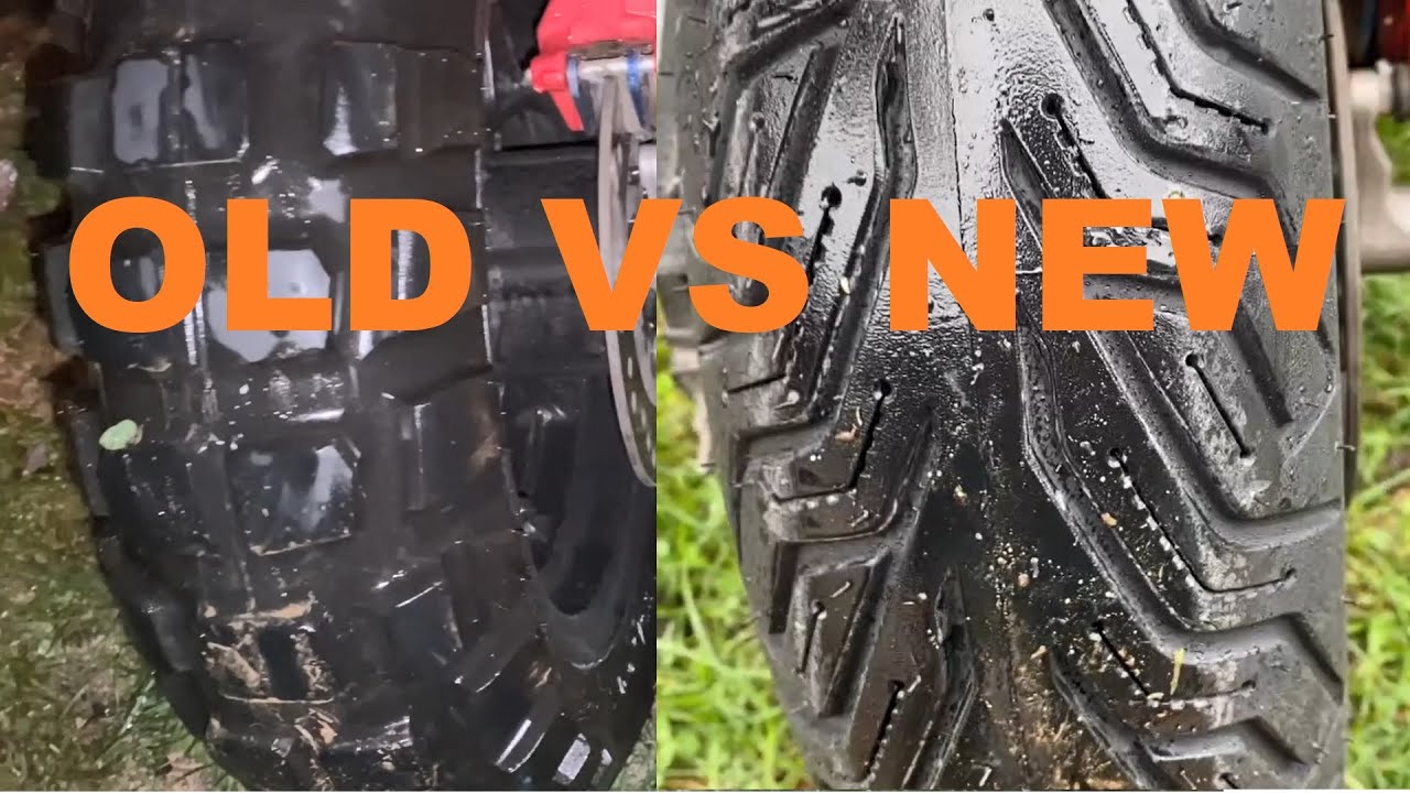 Grom Motorcycle rain riding, knobby tires, and new Michelin City Grip 2